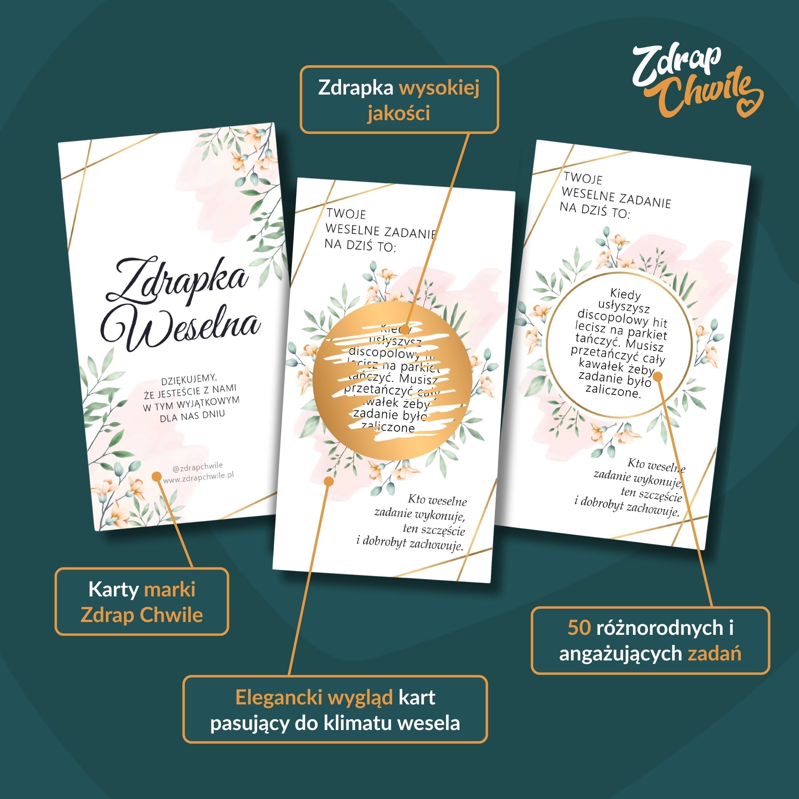 Zdrapki Weselne - O co w nich chodzi?