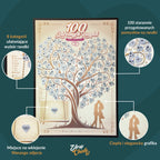 Plakat Zdrapka dla Par - 100 Sekretnych Randek