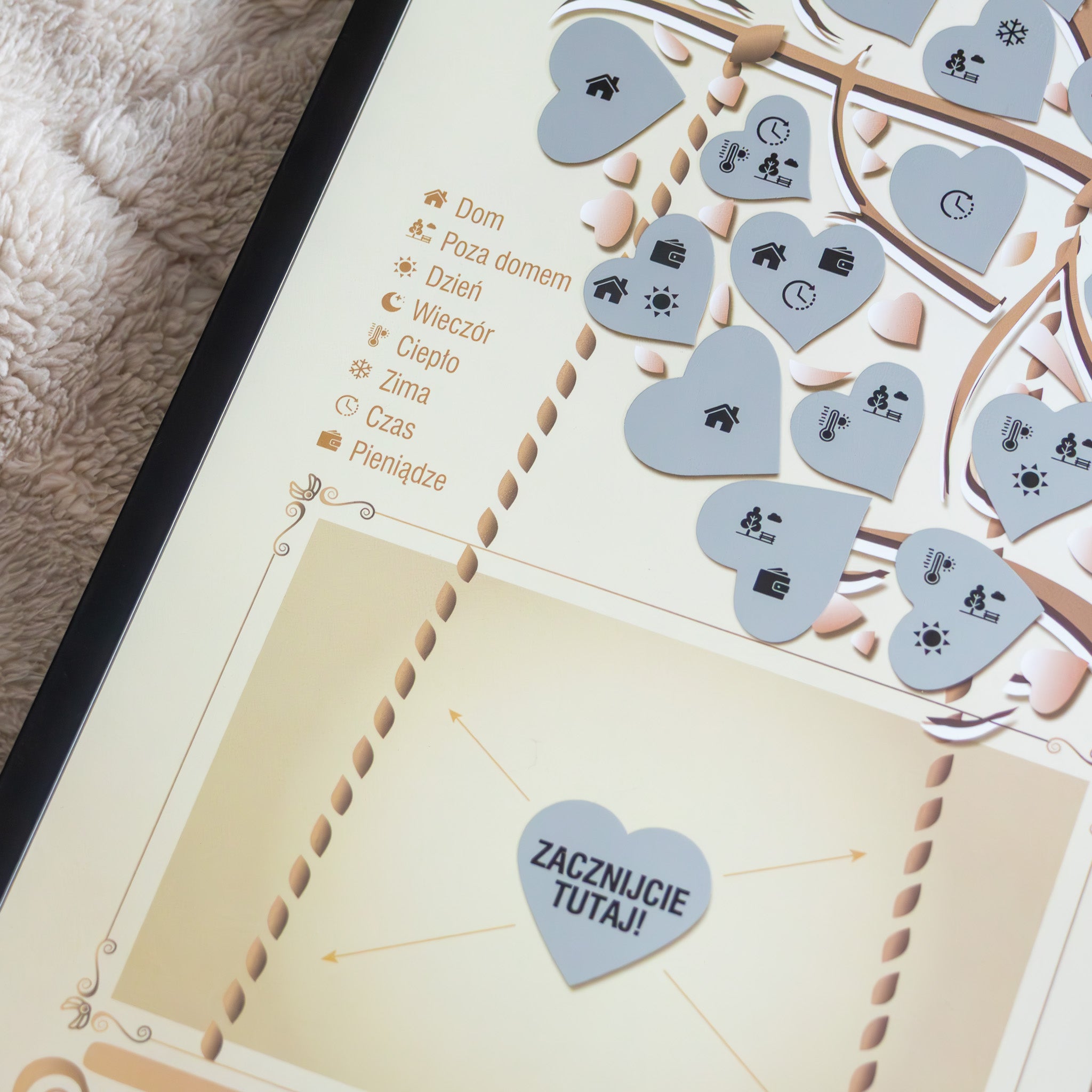 Plakat Zdrapka dla Par - 100 Sekretnych Randek