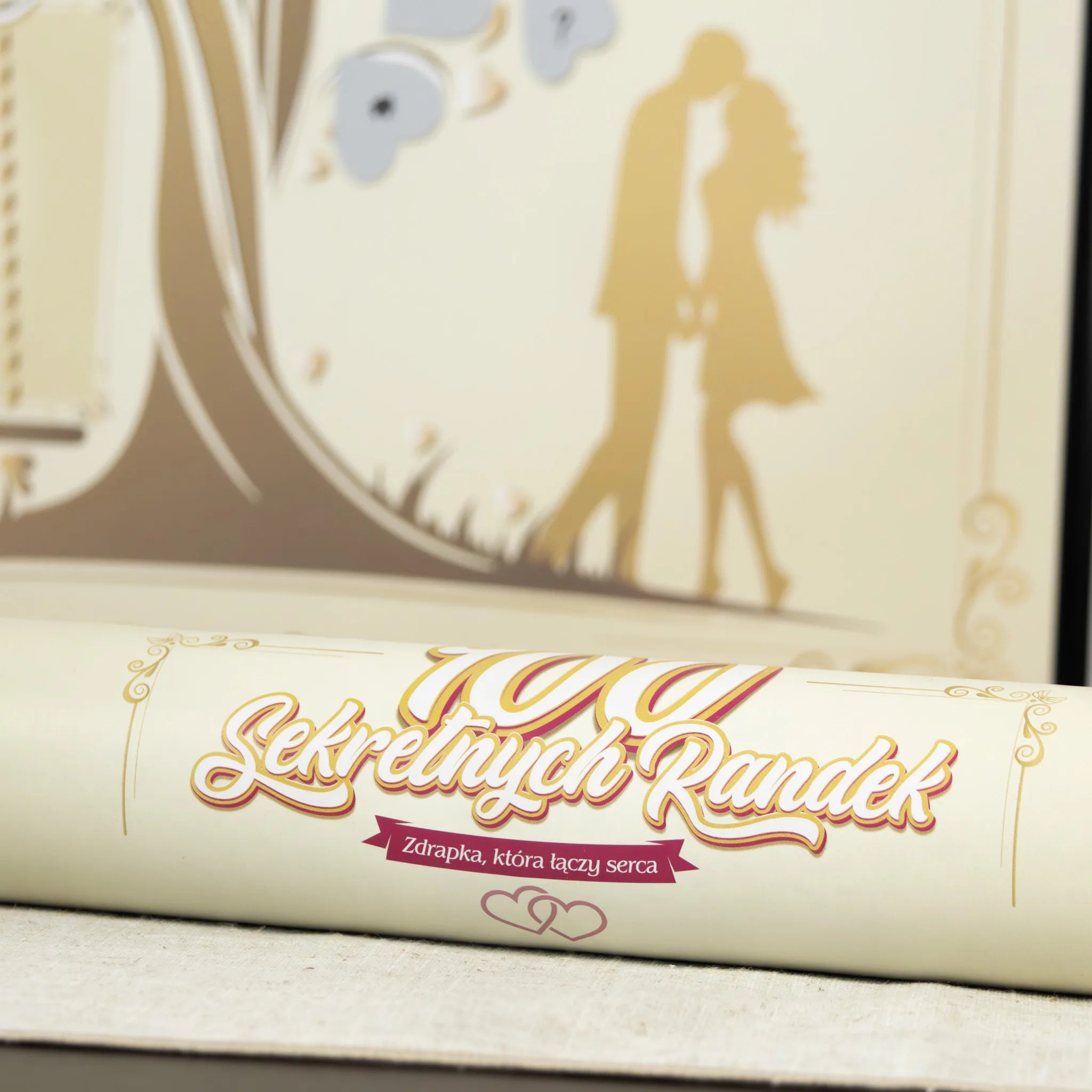 Plakat Zdrapka dla Par - 100 Sekretnych Randek