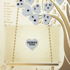 Plakat Zdrapka dla Par - 100 Sekretnych Randek