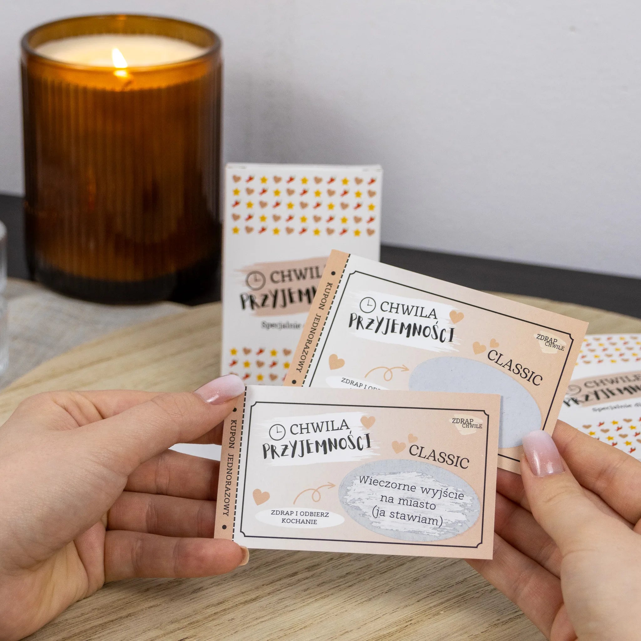 Kupony Miłości - Chwile Przyjemności (personalizacja) 20 szt.