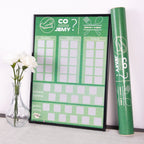 Plakat Zdrapka Kulinarny - "Co dzisiaj jemy?"