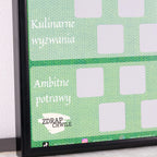 Plakat Zdrapka Kulinarny - "Co dzisiaj jemy?"