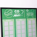 Plakat Zdrapka Kulinarny - "Co dzisiaj jemy?"