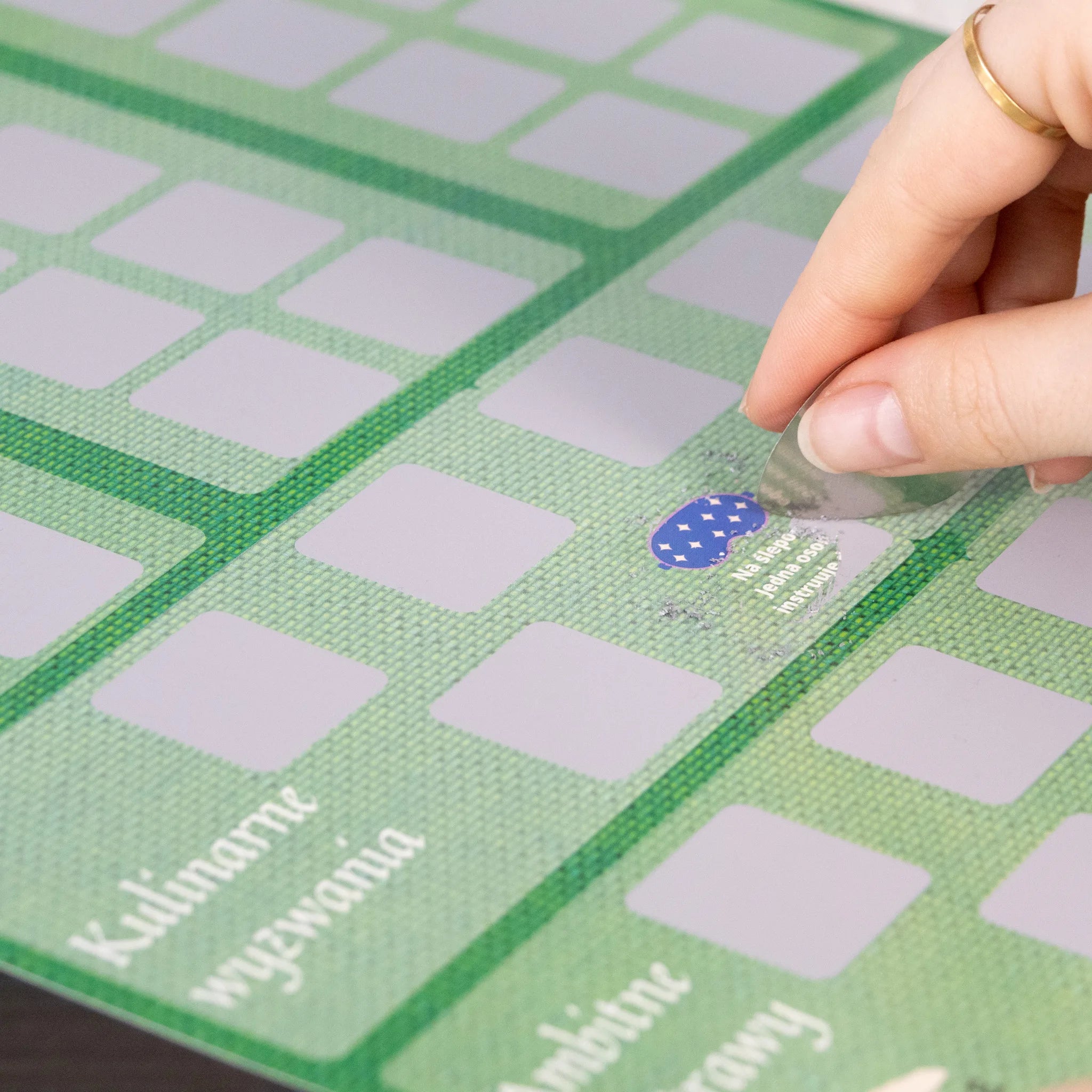 Plakat Zdrapka Kulinarny - "Co dzisiaj jemy?"