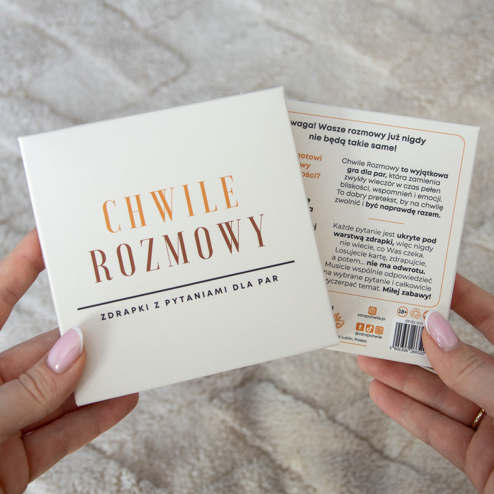 Chwile Rozmowy - Karty z pytaniami dla Par