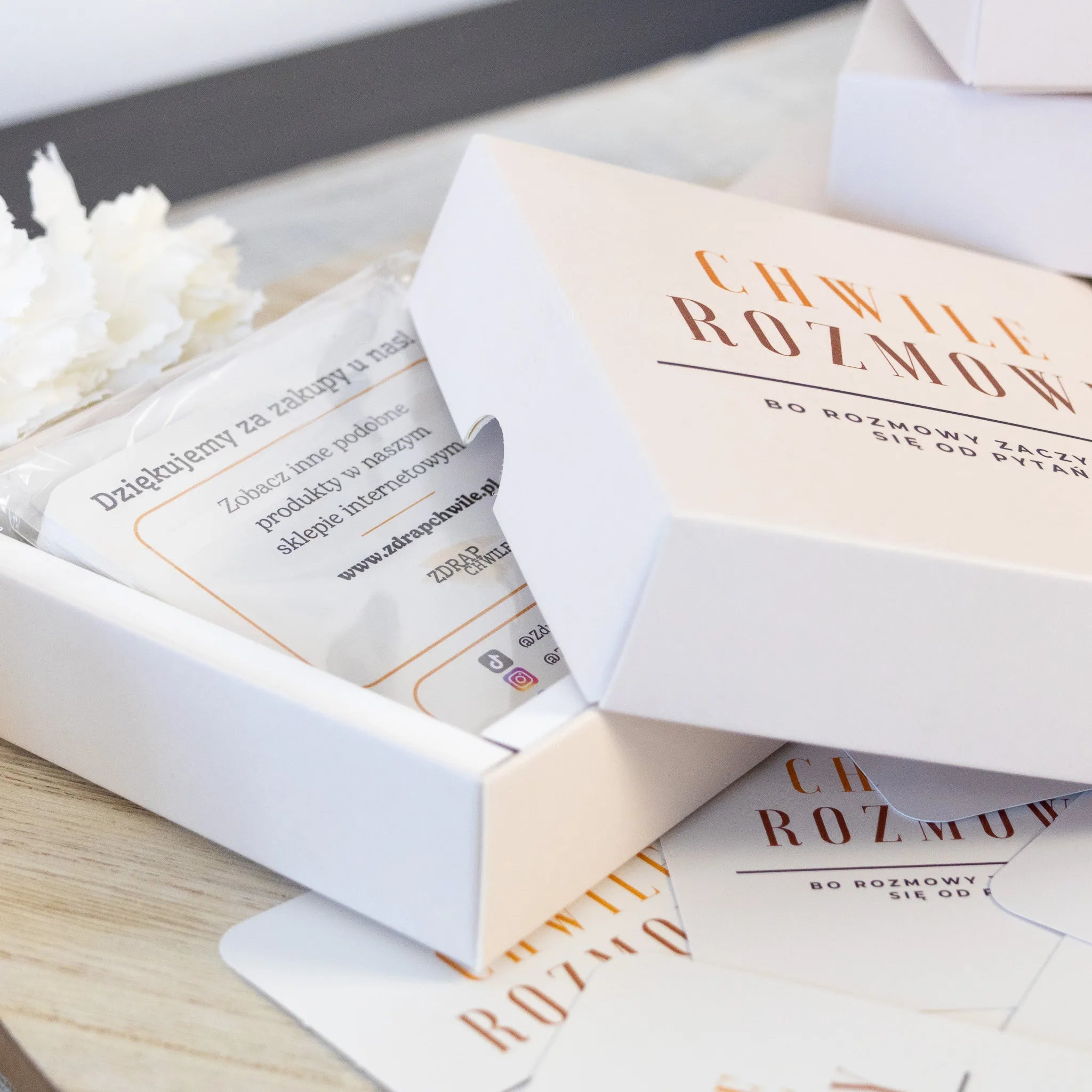 Chwile Rozmowy - Karty z pytaniami dla Par