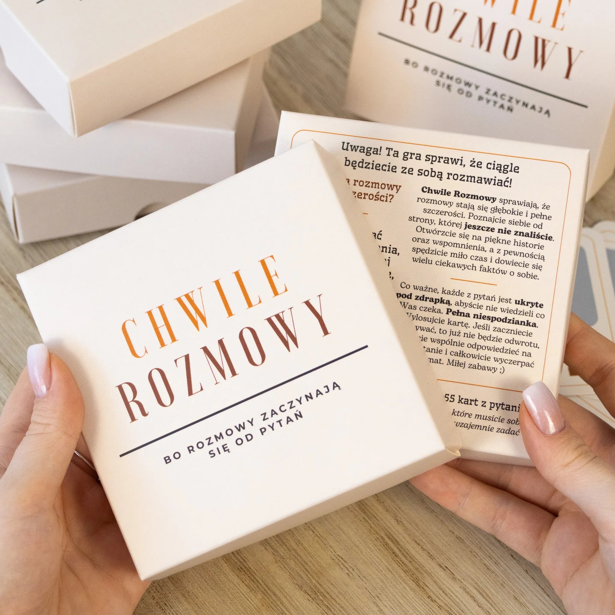 Chwile Rozmowy - Karty z pytaniami dla Par