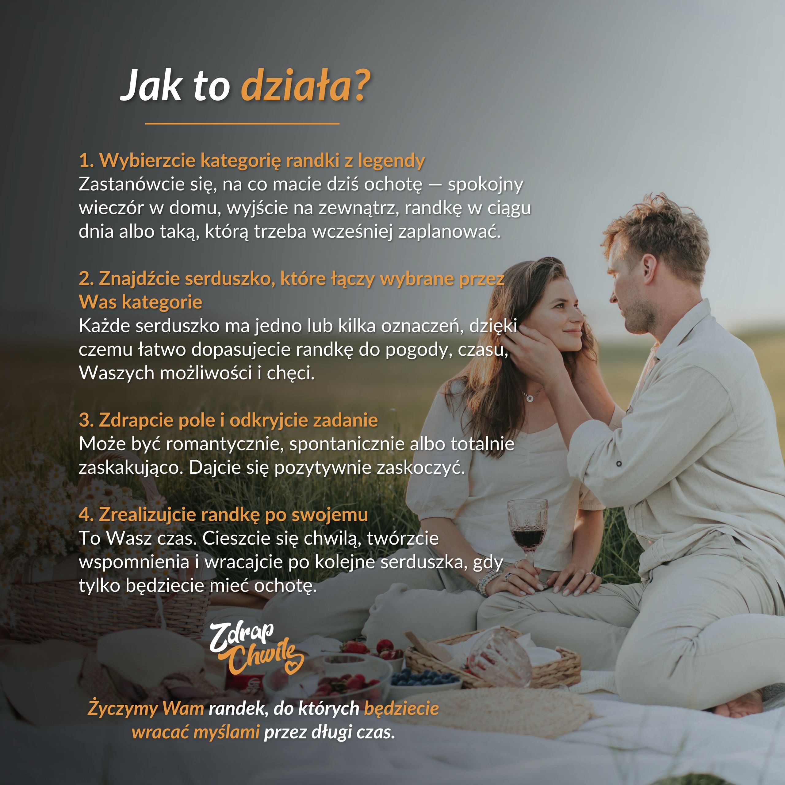 Plakat Zdrapka dla Par - 100 Sekretnych Randek