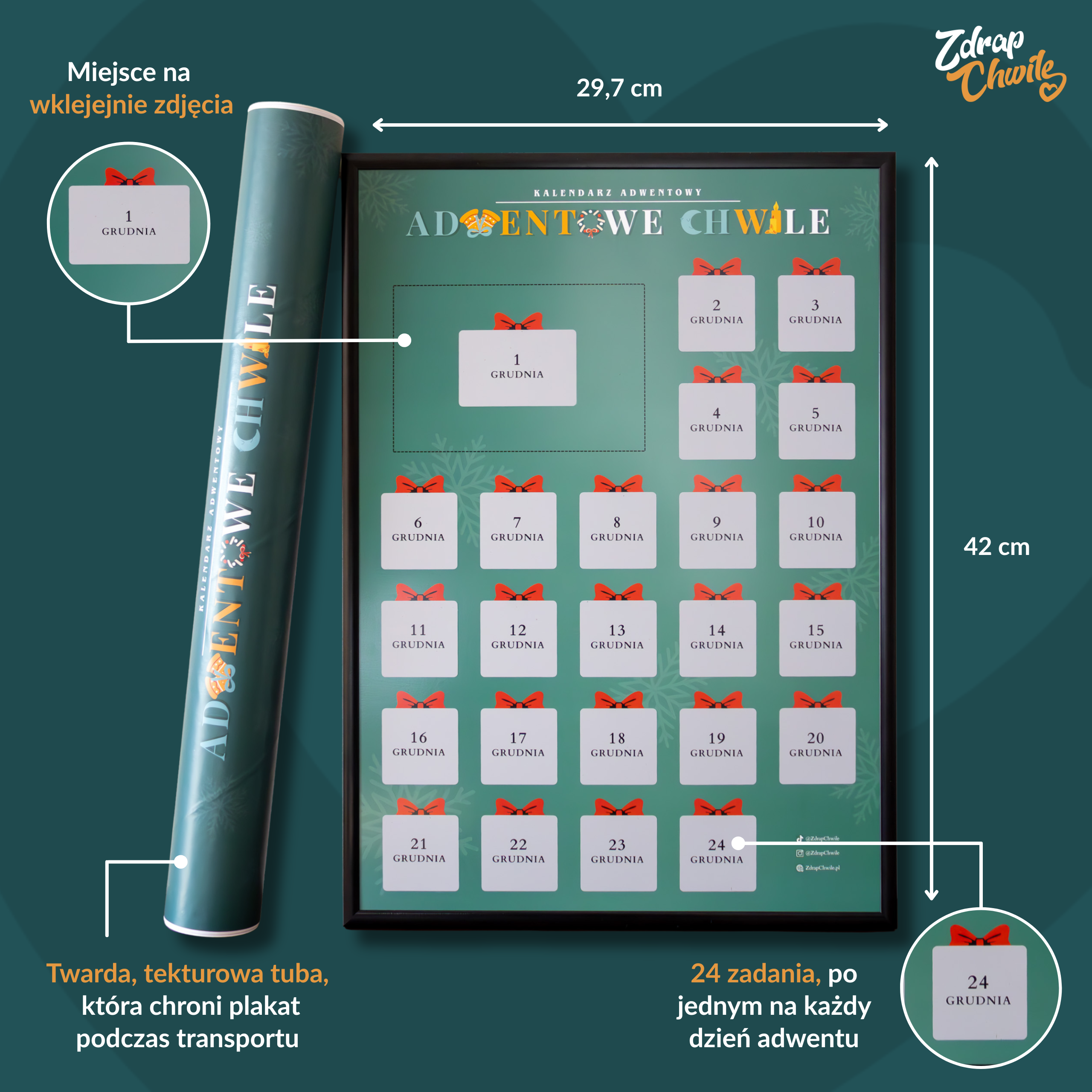 Zdrapka Adwentowa - Adwentowe Chwile