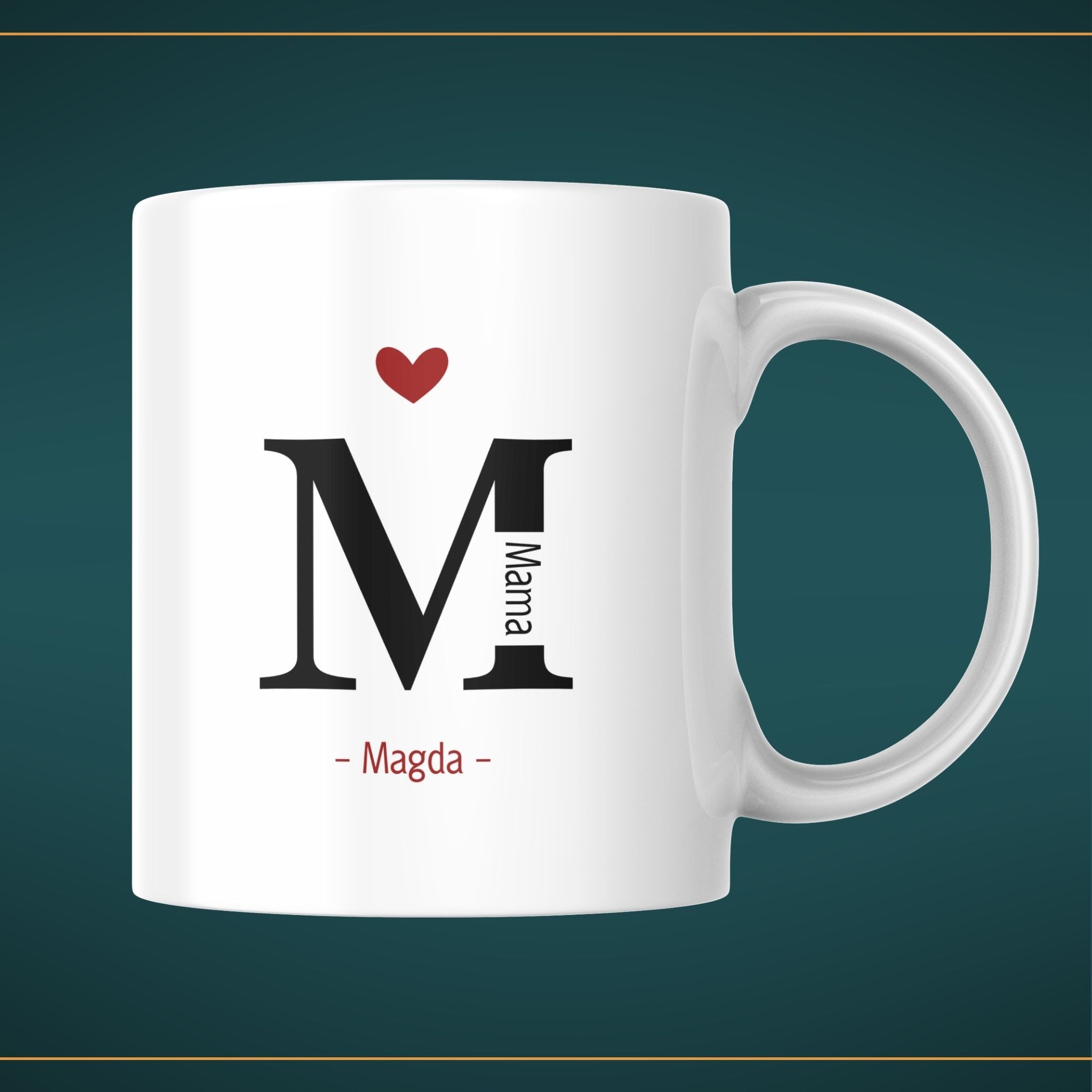 Kubek personalizowany dla Mamy z imieniem - 330 ml