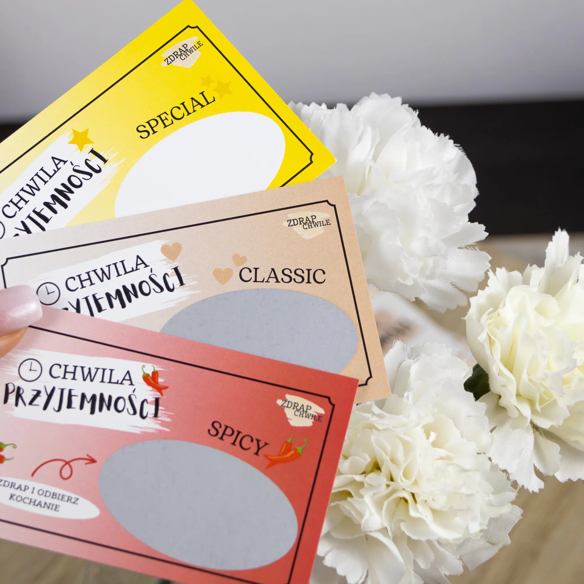 Kupony Miłości - Chwile Przyjemności (zdrapki) 20 szt.