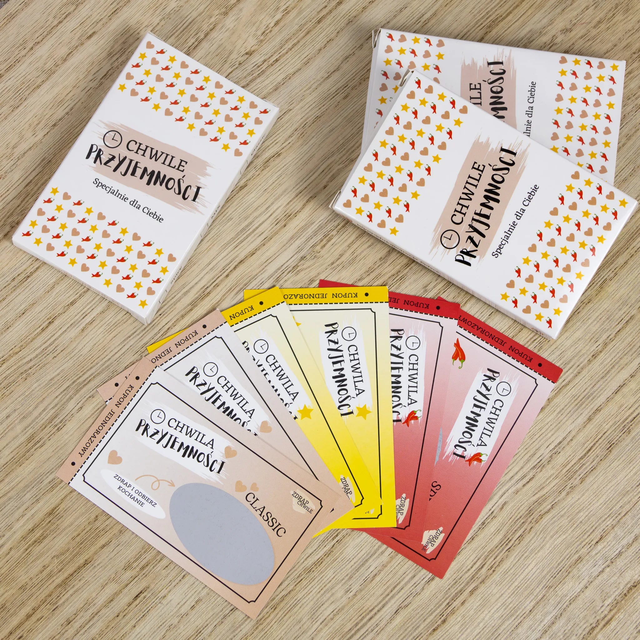 Kupony Miłości - Chwile Przyjemności (personalizacja) 20 szt.