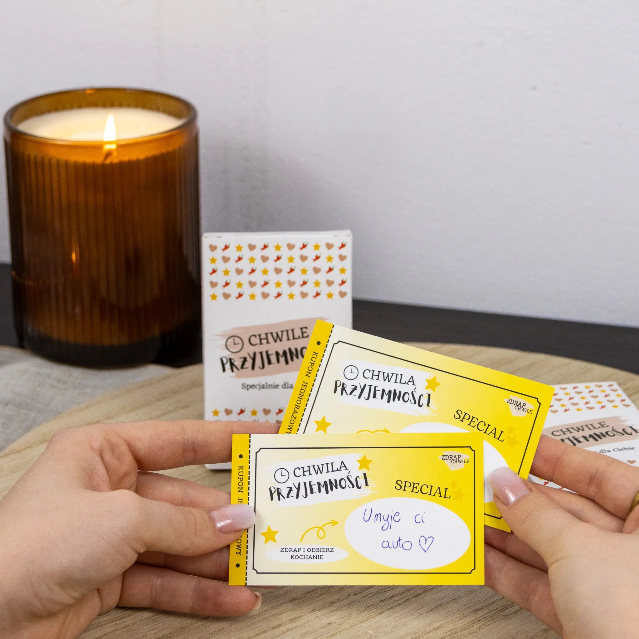 Kupony Miłości - Chwile Przyjemności (personalizacja) 20 szt.