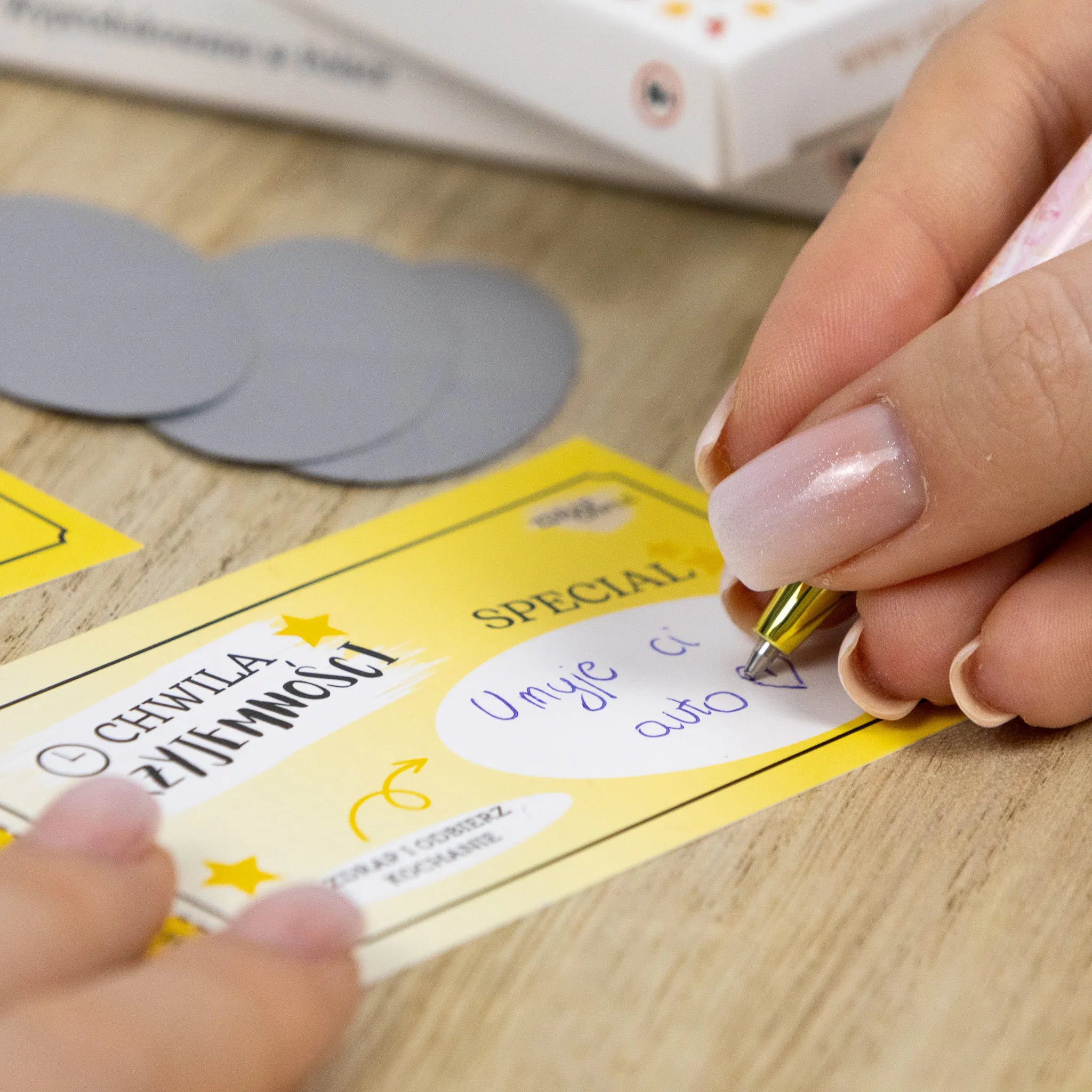 Kupony Miłości - Chwile Przyjemności (personalizacja) 20 szt.