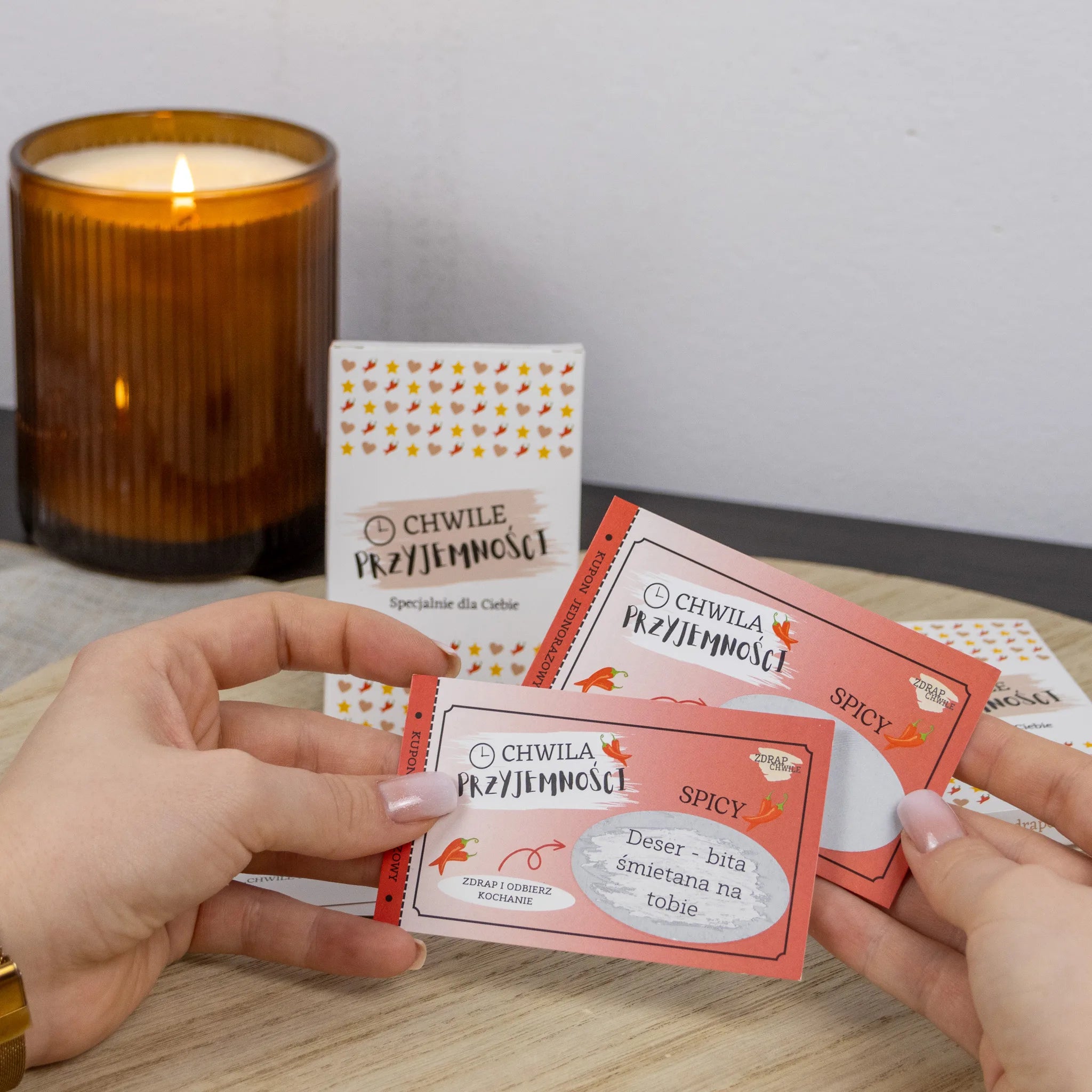 Kupony Miłości - Chwile Przyjemności (personalizacja) 20 szt.