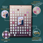 Plakat Zdrapka Dla Par - 80 Naszych Wspólnych Chwil