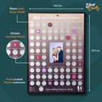 Plakat Zdrapka Dla Par - 80 Naszych Wspólnych Chwil