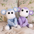 Zakochane Małpki dla Par (rękodzieło)