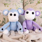 Zakochane Małpki dla Par (rękodzieło)