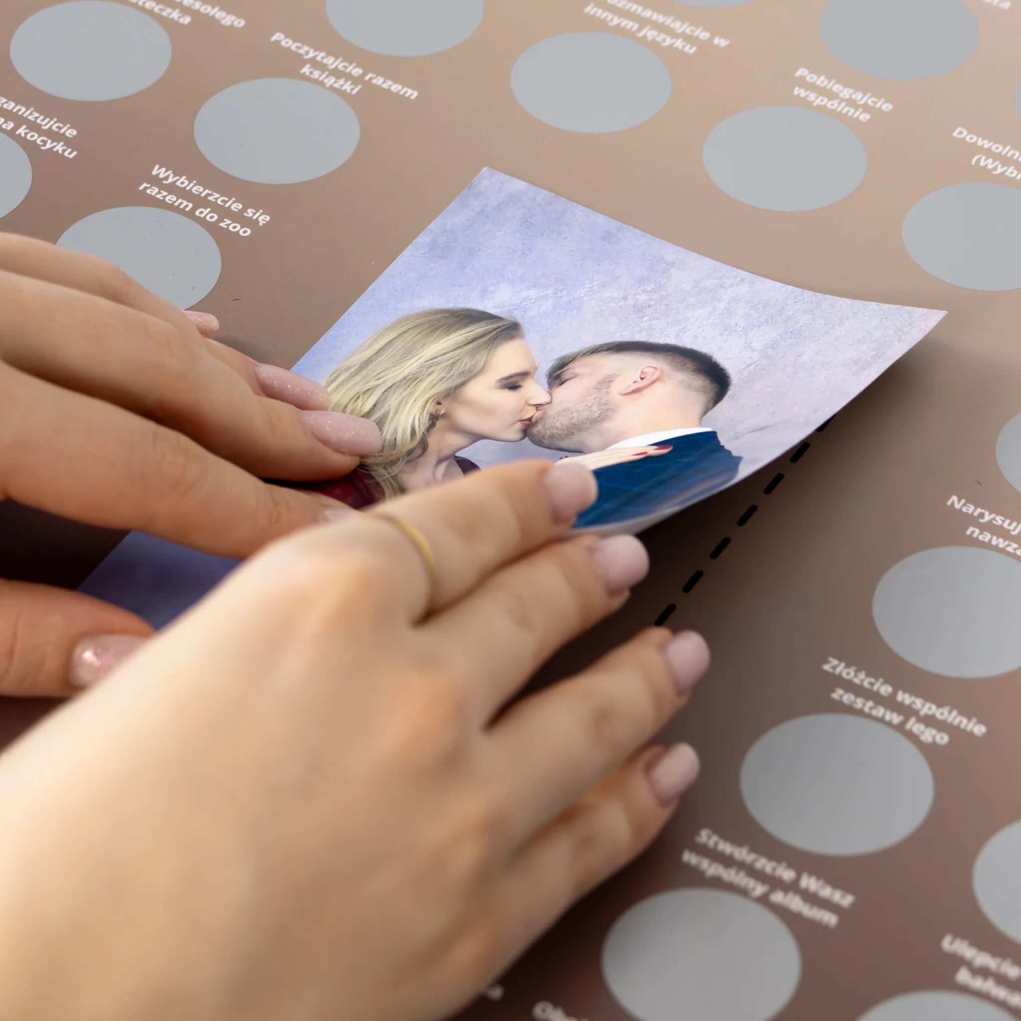 Plakat Zdrapka Dla Par - 80 Naszych Wspólnych Chwil