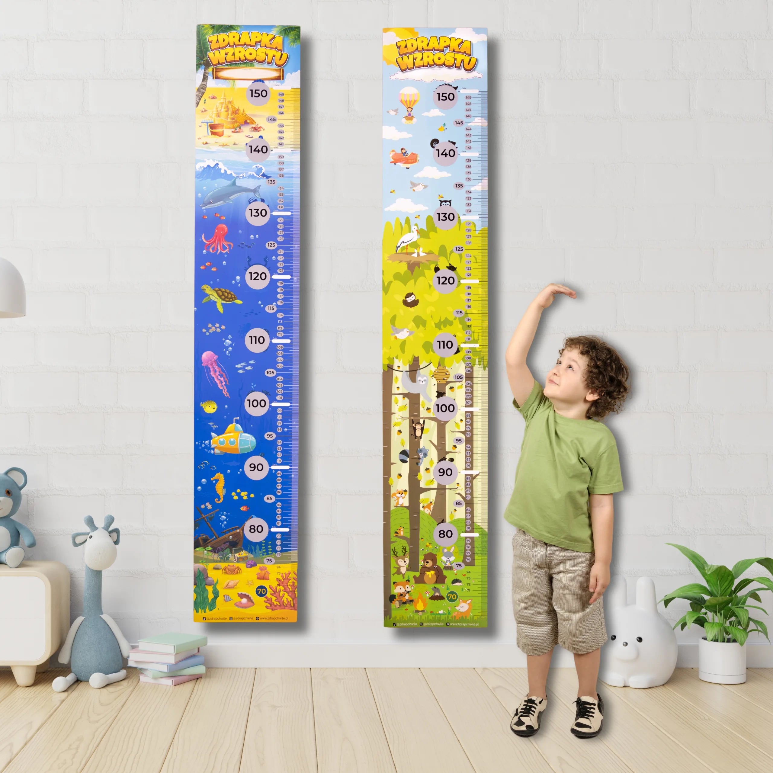 Miarka Wzrostu Dla Dzieci - Zdrapka Wzrostu