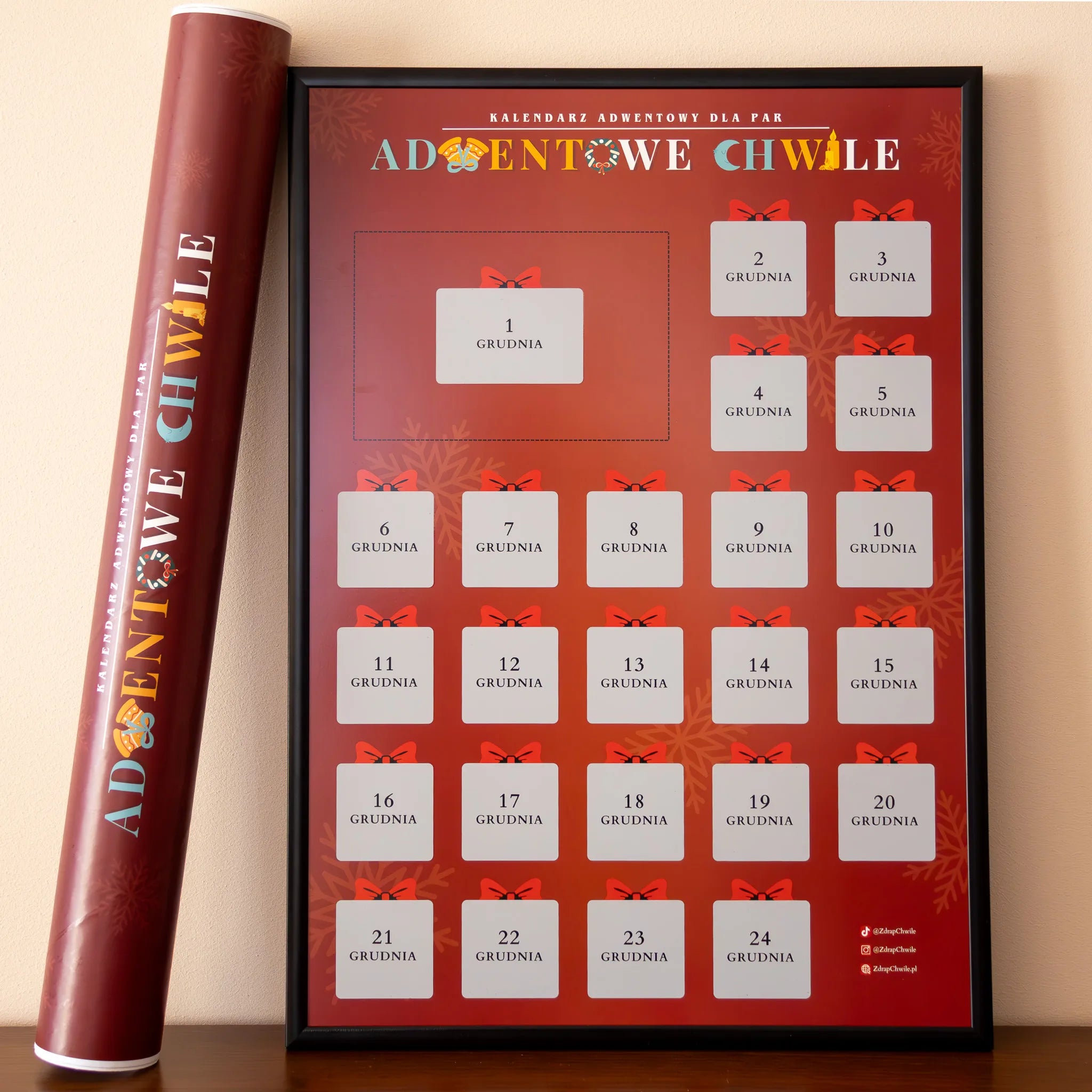 Zdrapka Adwentowa Dla Par - Adwentowe Chwile