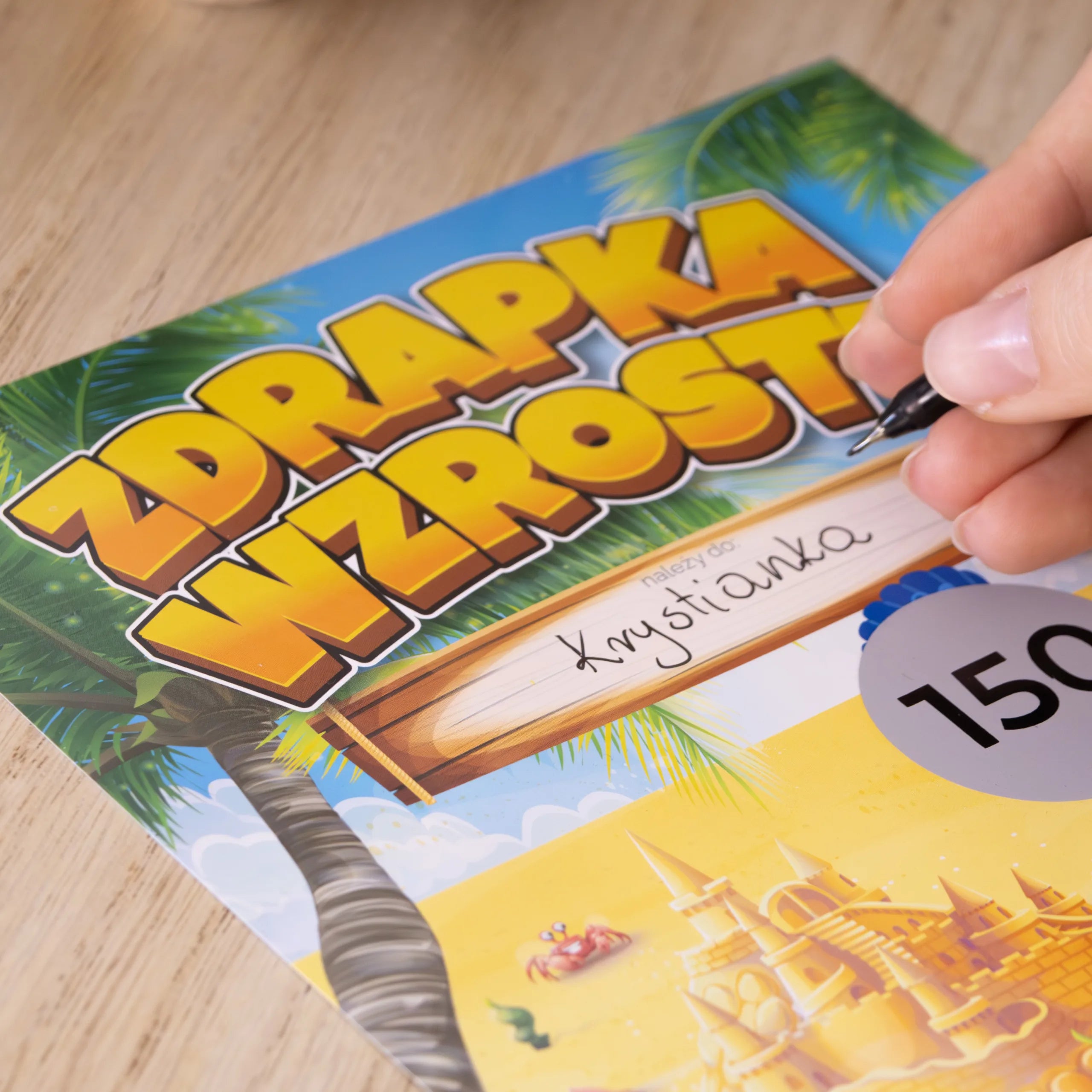 Miarka Wzrostu Dla Dzieci - Zdrapka Wzrostu