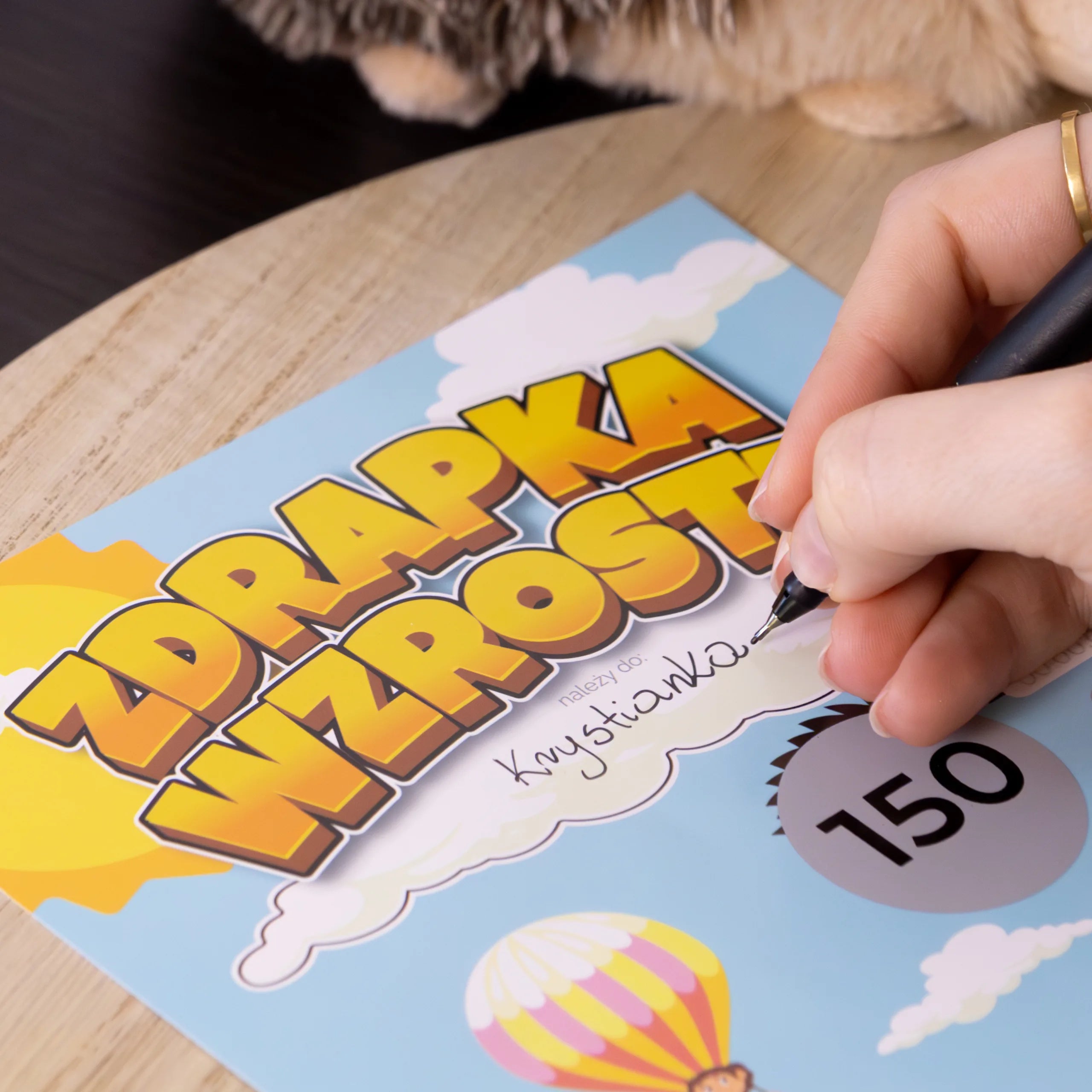 Miarka Wzrostu Dla Dzieci - Zdrapka Wzrostu