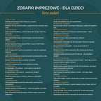 Zdrapki Imprezowe dla Dzieci (30 szt.)