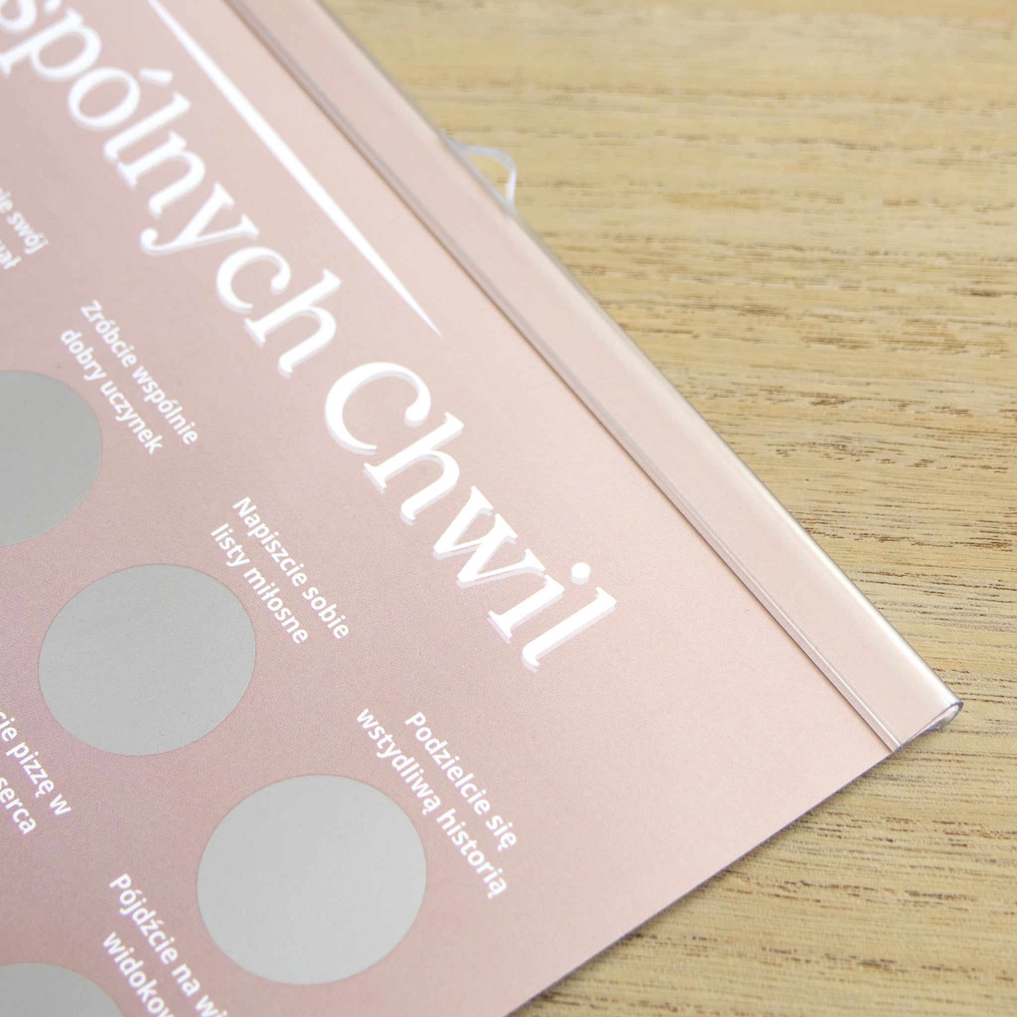 Listwy plakatowe wsuwane A2 (42 cm)