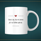 Kubek biały dla dziadków z cytatem - 330 ml