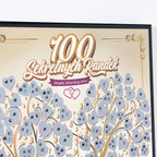 Plakat Zdrapka dla Par - 100 Sekretnych Randek