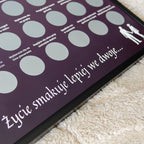 Plakat Zdrapka Dla Par - 80 Naszych Wspólnych Chwil