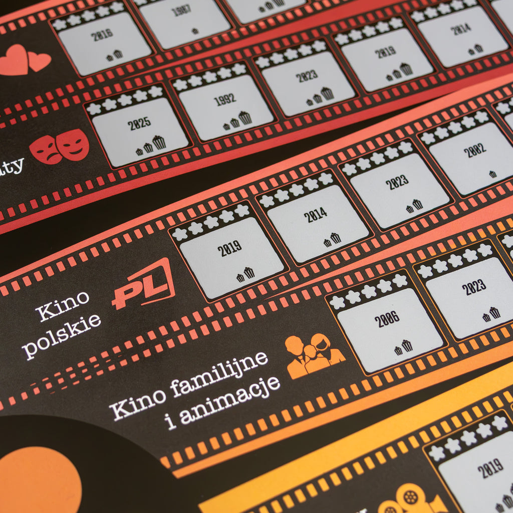 Zdrapka Filmowa "100 filmów do odkrycia"