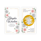 Zdrapki Weselne - Zadania dla Gości Weselnych (RÓŻE)