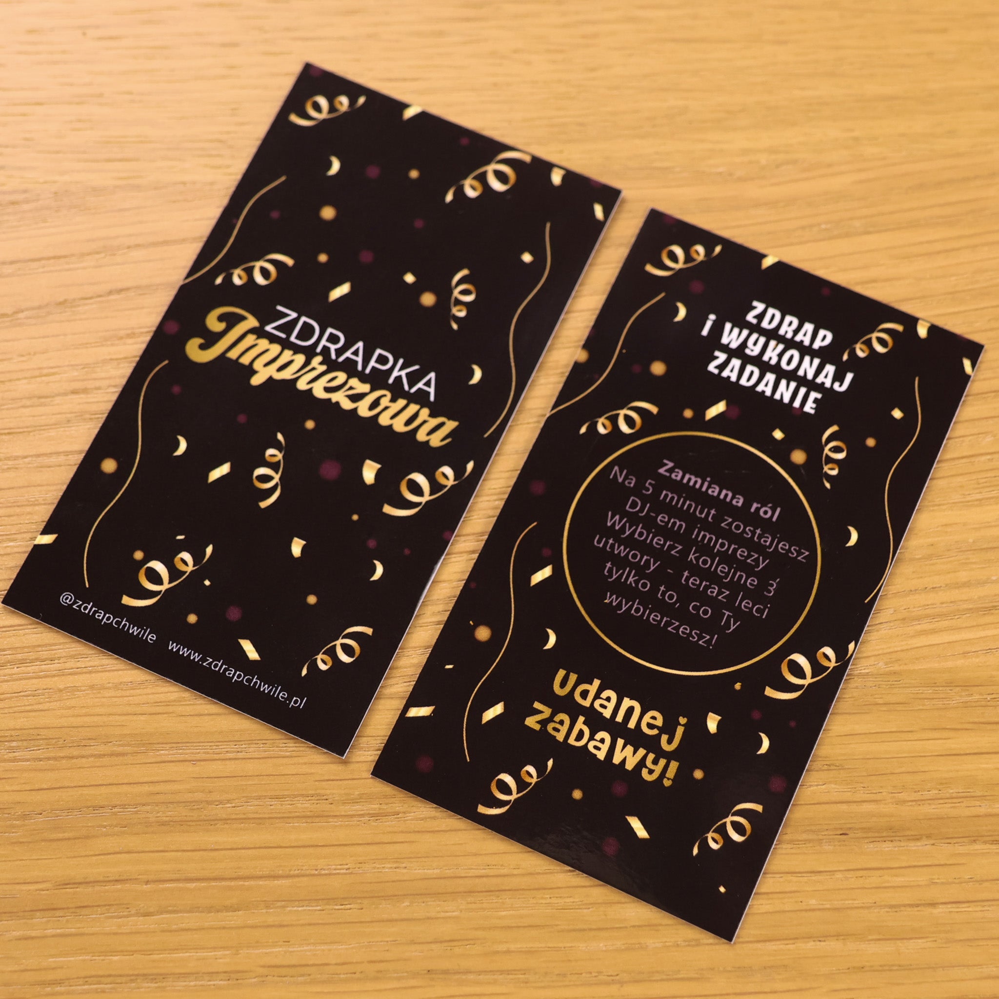 Zdrapki Imprezowe dla Dorosłych