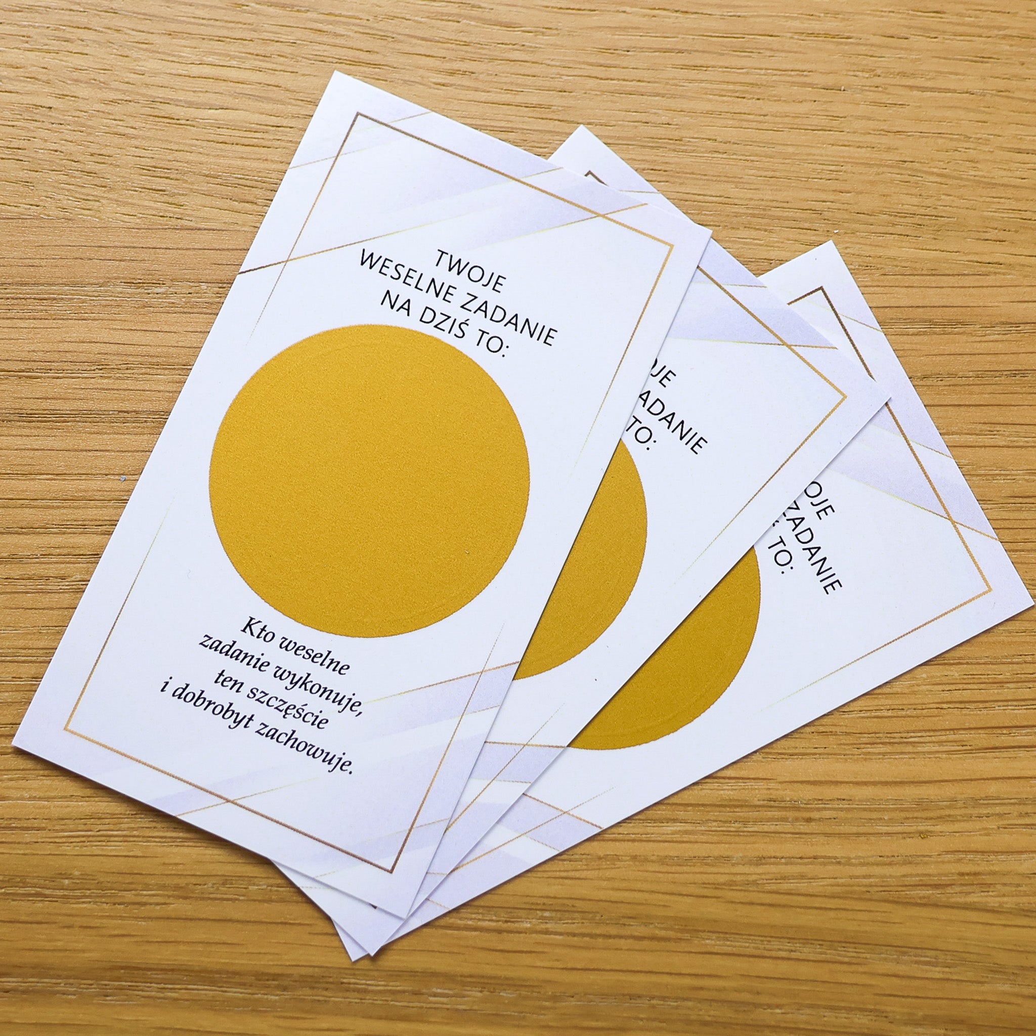 Zdrapki Weselne - Zadania dla Gości Weselnych (GLAMOUR)