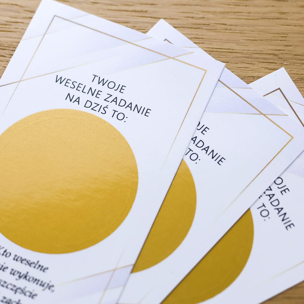 Zdrapki Weselne - Glamour