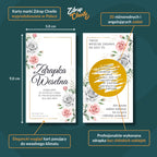 Zdrapki Weselne - Zadania dla Gości Weselnych (RÓŻE)